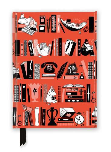 Cover image for Moomin Bookshelves (Foiled Journal)