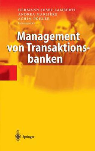 Cover image for Management Von Transaktionsbanken