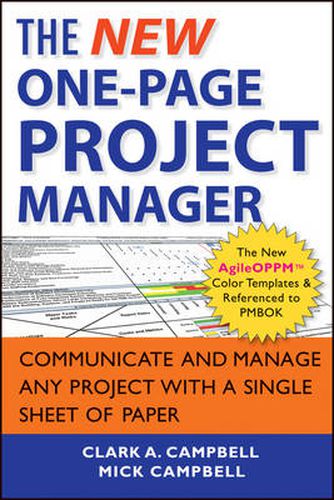 Cover image for The New One-Page Project Manager: Communicate and Manage Any Project With A Single Sheet of Paper