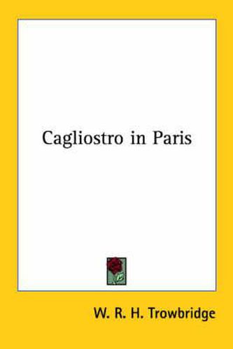 Cagliostro in Paris