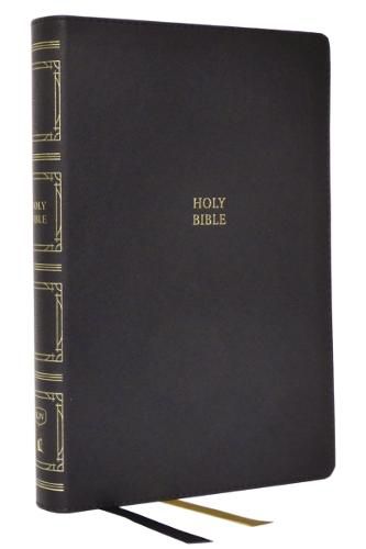 Cover image for KJV, Paragraph-style Large Print Thinline Bible, Leathersoft, Black, Red Letter, Comfort Print: Holy Bible, King James Version