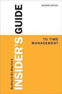 Cover image for Insider's Guide to Time Management