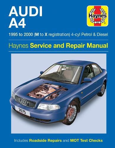 Cover image for Audi A4 Owners Workshop Manual: 95-00