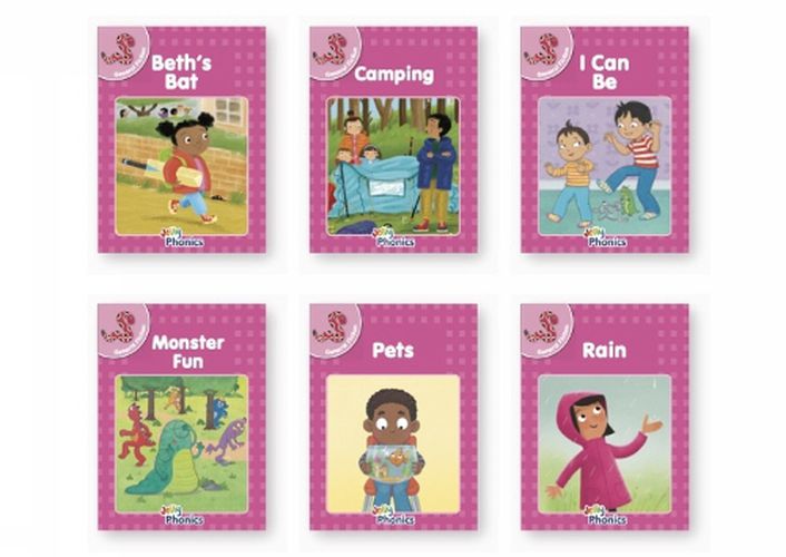 Cover image for Jolly Phonics Pink Readers General Fiction