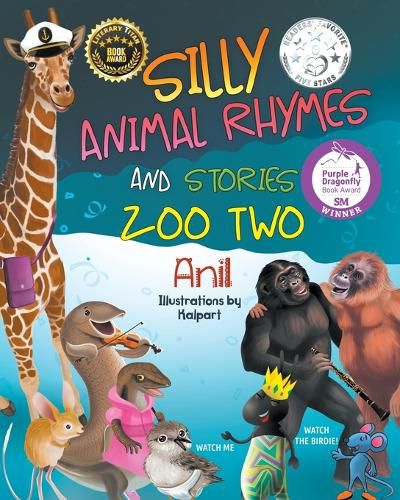 Cover image for Silly Animal Rhymes and Stories: Zoo Two