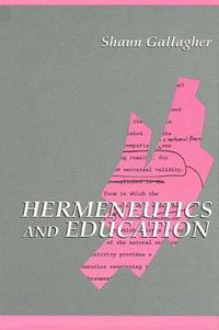 Cover image for Hermeneutics and Education
