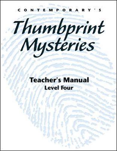 Cover image for Thumbprint Mysteries Level Four, Teacher's Manual