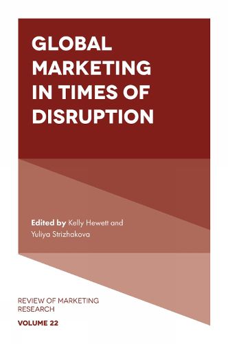 Cover image for Global Marketing in Times of Disruption