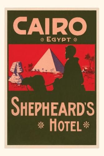 Cover image for Vintage Journal Shepheard's Hotel, Cairo, Egypt