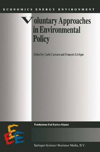 Cover image for Voluntary Approaches in Environmental Policy