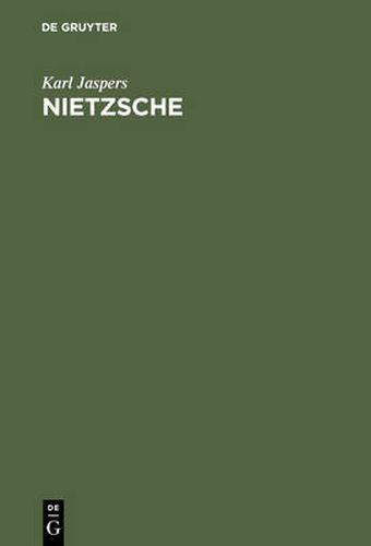 Cover image for Nietzsche: Einfuhrung in Das Verstandnis Seines Philosophierens