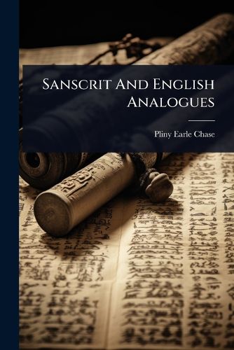 Cover image for Sanscrit And English Analogues
