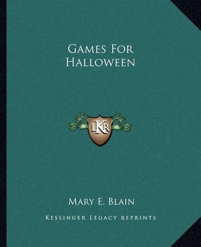 Cover image for Games for Halloween