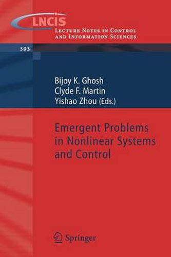 Cover image for Emergent Problems in Nonlinear Systems and Control