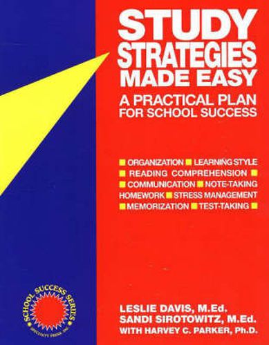 Cover image for Study Strategies Made Easy: A Practical Plan for School Success