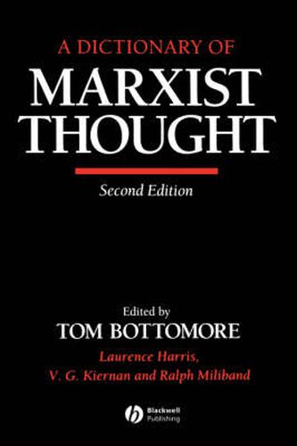 Cover image for A Dictionary of Marxist Thought