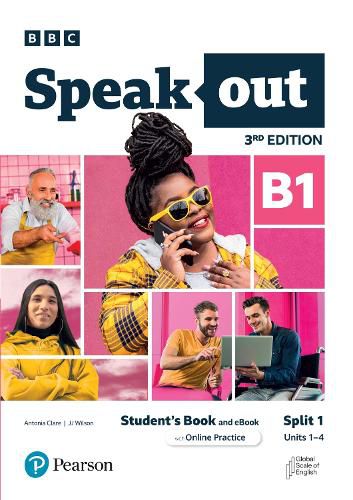 Cover image for Speakout 3ed B1 Student's Book and eBook with Online Practice Split 1