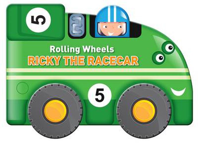 Cover image for Rolling Wheels: Ricky the Racecar