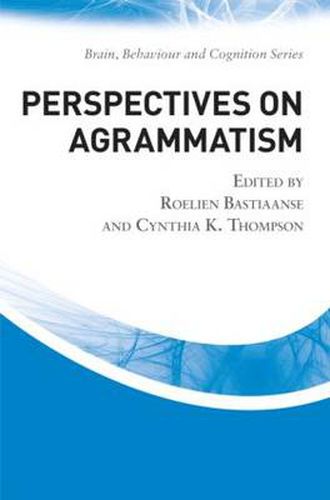 Cover image for Perspectives on Agrammatism