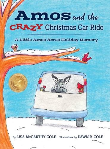Cover image for Amos and the CRAZY Christmas Car Ride