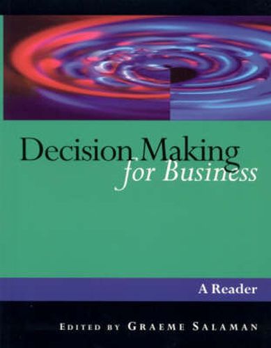 Cover image for Decision Making for Business: A Reader