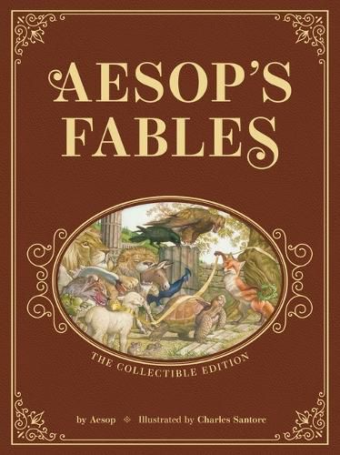 Cover image for Aesop's Fables: The Collectible Leather Edition