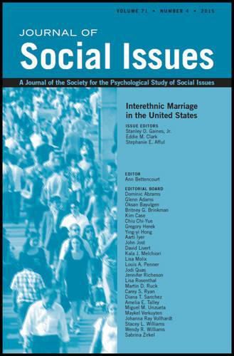 Cover image for At the Crossroads of Intergroup Relations and Interpersonal Relations: Interethnic Marriage in the United States