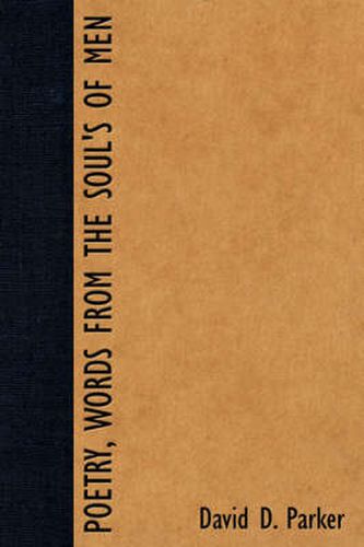 Cover image for Poetry, Words from the Soul's of Men