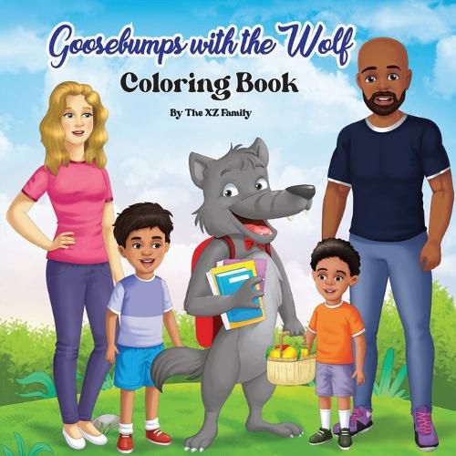 Cover image for Goosebumps with the Wolf (Coloring Book)