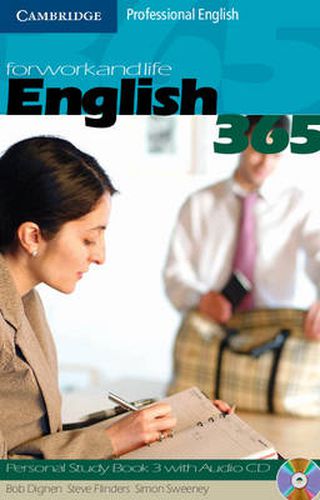 Cover image for English365 3 Personal Study Book with Audio CD