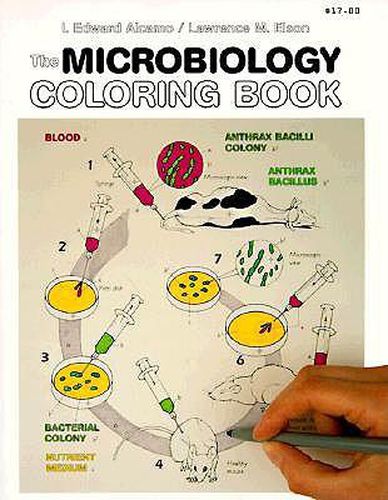 Cover image for Microbiology Coloring Book