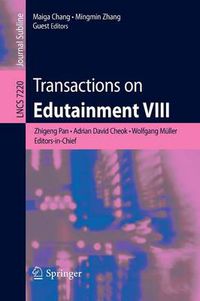 Cover image for Transactions on Edutainment VIII