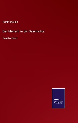 Cover image for Der Mensch in der Geschichte: Zweiter Band