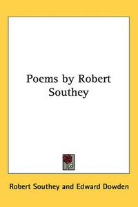 Cover image for Poems by Robert Southey