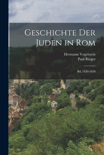 Cover image for Geschichte Der Juden in Rom