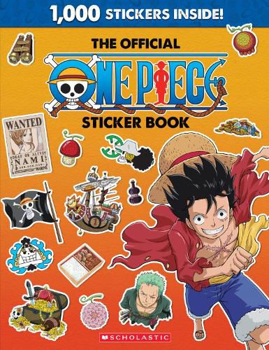 Cover image for The Official One Piece Sticker Book (1000 Stickers)