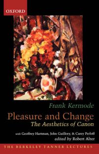 Cover image for Pleasure and Change: The Aesthetics of Canon