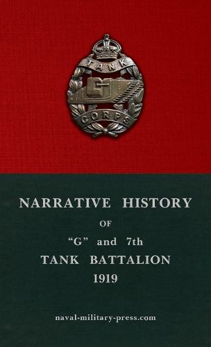 Cover image for Narrative History of "G" and 7th Tank Battalion