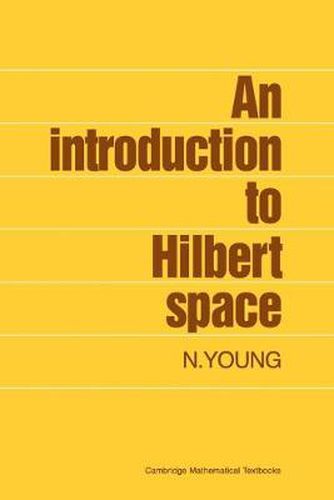 Cover image for An Introduction to Hilbert Space