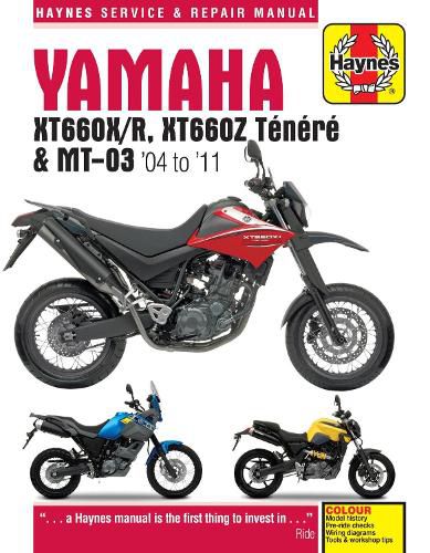Cover image for Yamaha XT660 & MT-03 (04 - 11): 2004-2011
