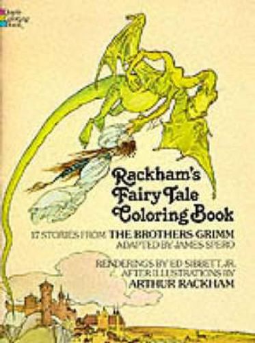 Cover image for Rackham's Fairy Tale Colouring Book