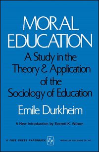Cover image for MORAL EDUCATION