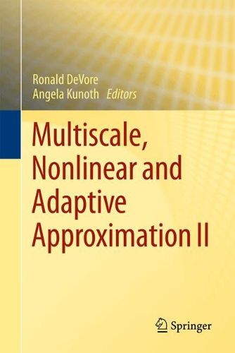 Cover image for Multiscale, Nonlinear and Adaptive Approximation II