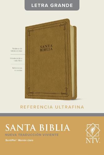 Cover image for Santa Biblia NTV, Edicion de referencia ultrafina, letra gra