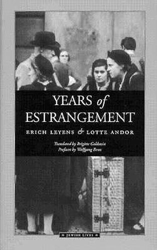 Cover image for Years of Estrangement