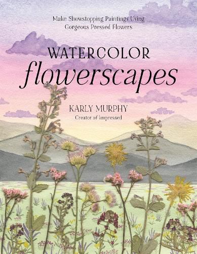 Cover image for Watercolor Flowerscapes