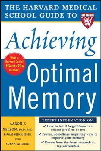 Cover image for Harvard Medical School Guide to Achieving Optimal Memory