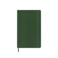 Cover image for Moleskine 2024 Weekly Notebook Diary - Large Myrtle Green Soft Cover