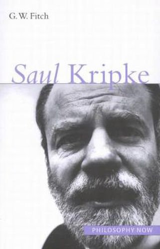 Cover image for Saul Kripke