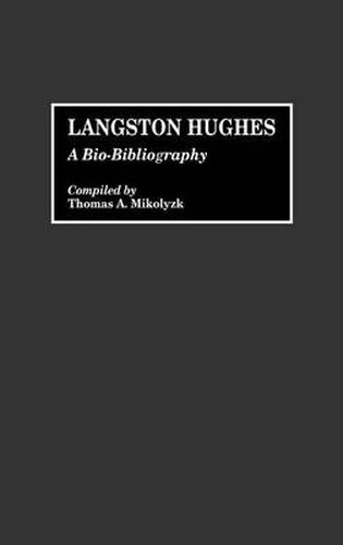 Cover image for Langston Hughes